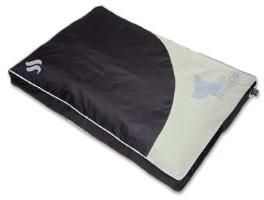 Dog Helios Aero-Inflatable Outdoor Camping Travel Waterproof Pet Dog Bed Mat (Color: Black, size: medium)