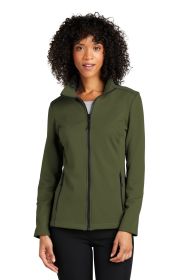 Port Authority Ladies Collective Tech Soft Shell Jacket L921 (Color: Olive Green, size: M)