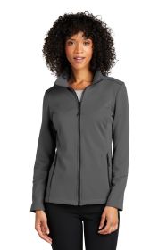 Port Authority Ladies Collective Tech Soft Shell Jacket L921 (Color: Graphite, size: 3XL)