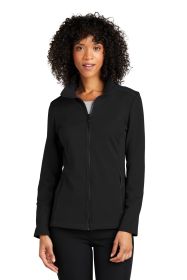 Port Authority Ladies Collective Tech Soft Shell Jacket L921 (Color: Deep Black, size: XS)