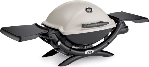 Q1200 Liquid Propane Grill, Titanium (Color: Titanium)