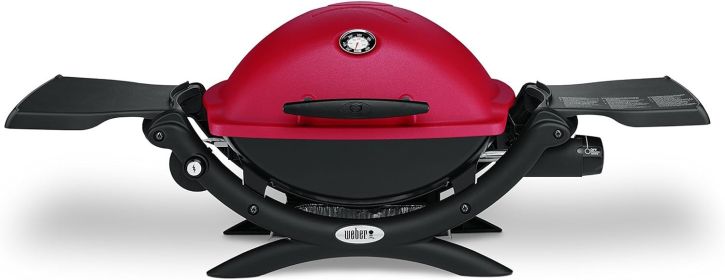 Q1200 Liquid Propane Grill, Titanium (Color: Grill)