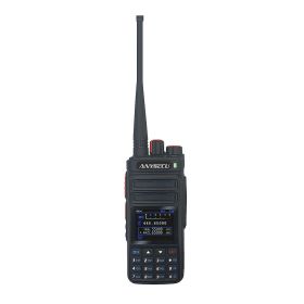 ANYSECU UVF9plus 10W UHF VHF Two Way Radio with Frequency Counter Function 6800mAh Dual Band Dual Standby Walkie Talkie (Color: UV-F9plus)