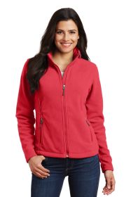 Port Authority Ladies Value Fleece Jacket L217 (Color: Hibiscus, size: XXL)