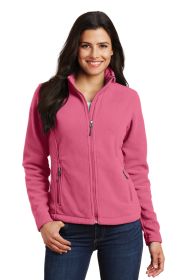 Port Authority Ladies Value Fleece Jacket L217 (Color: Pink Blossom, size: XXL)