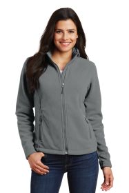 Port Authority Ladies Value Fleece Jacket L217 (Color: Deep Smoke, size: 3XL)