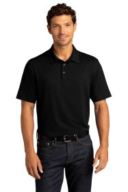 Port Authority City Stretch PoloK682 (Color: Black, size: M)