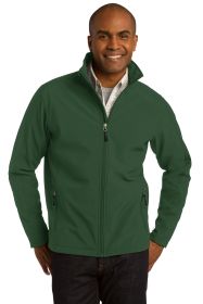 Port Authority Core Soft Shell Jacket J317 (Color: Forest Green, size: XS)