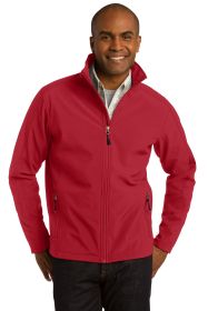 Port Authority Core Soft Shell Jacket J317 (Color: Rich Red, size: S)