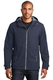 Port Authority Northwest Slicker J7710 (Color: Navy, size: 3XL)