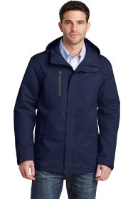 Port Authority All-Conditions Jacket J331 (Color: True Navy, size: Xl)