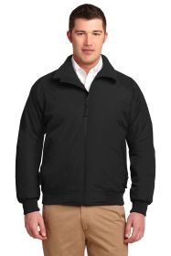 Port Authority Challenger Jacket J754 (Color: True Black/ True Black, size: 3XL)