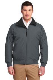 Port Authority Challenger Jacket J754 (Color: Steel Grey/ True Black, size: 4XL)