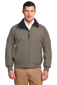 Port Authority Challenger Jacket J754 (Color: Khaki/ True Black, size: 4XL)