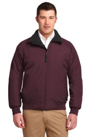 Port Authority Challenger Jacket J754 (Color: Maroon/ True Black, size: 6XL)