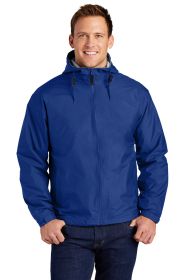 Port Authority Team Jacket JP56 (Color: Royal/ Light Oxford, size: Xl)